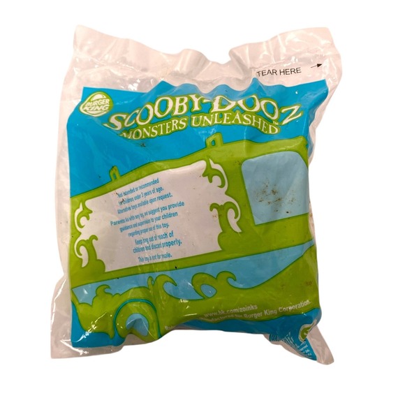 Scooby-Doo 2 Monsters‎ Unleashed Burger King Toy Sealed In Original Package FFT2 - Picture 1 of 3